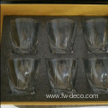 custom diamond cigar whiskey glasses set